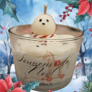 bougie gourmande souvenir de noël