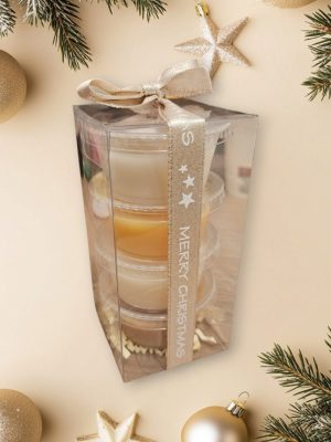 coffret de noël 4 palets fondants gourmands
